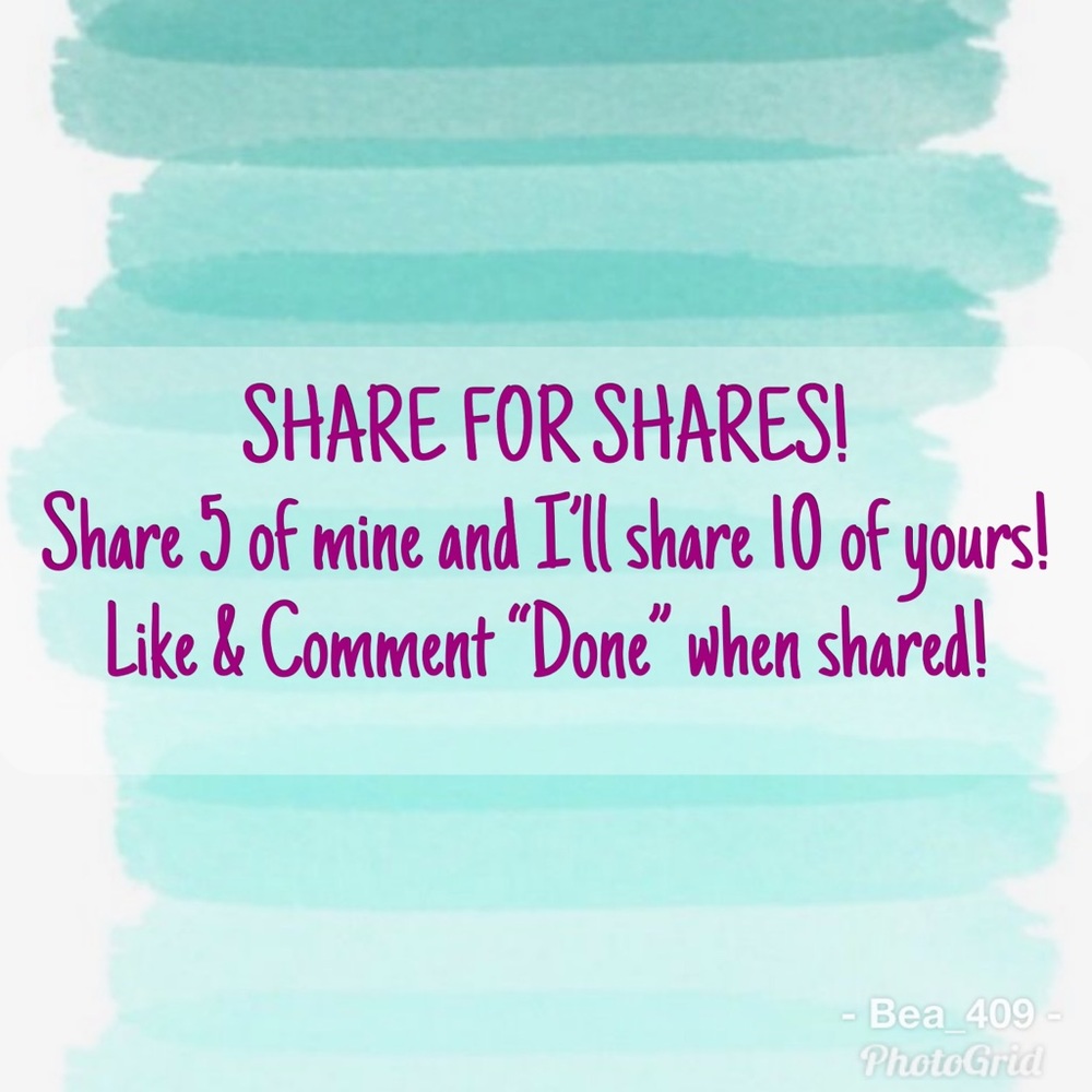 SHARE FOR SHARES! 🥳